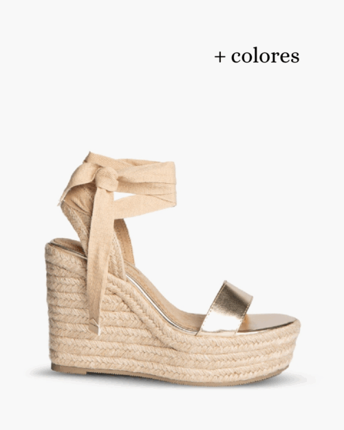 SANDALIA ESPARTO PLATAFORMA