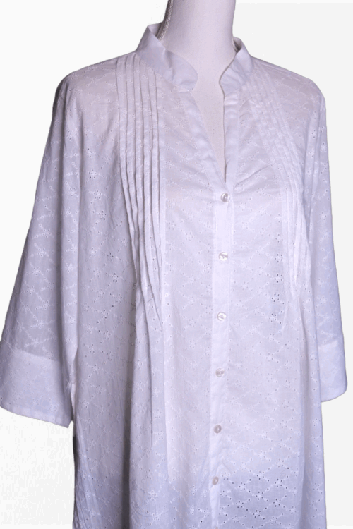 VESTIDO JARETAS BORDADO INGLÉS - Imagen 2