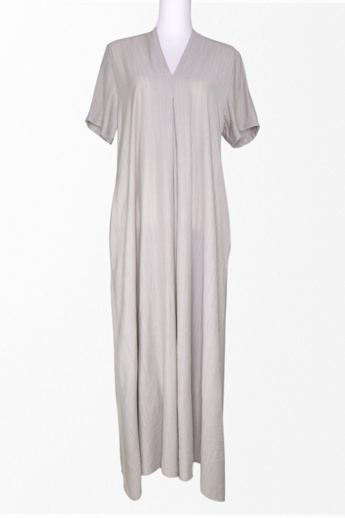 VESTIDO VISCOSA MANGA CORTA - Imagen 2