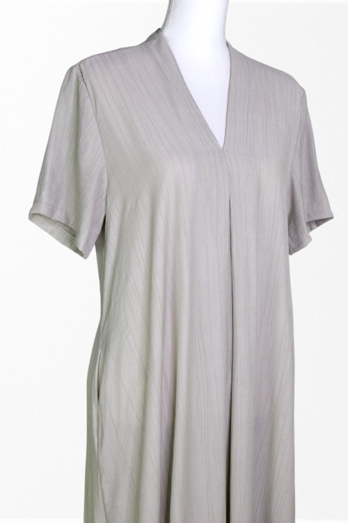 VESTIDO VISCOSA MANGA CORTA