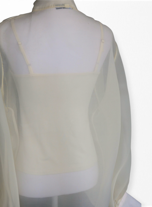 BLUSA LAZADA ORGANZA - Imagen 5