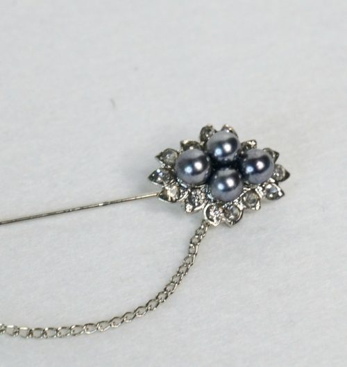 BROCHE FLOR CADENA - Imagen 3