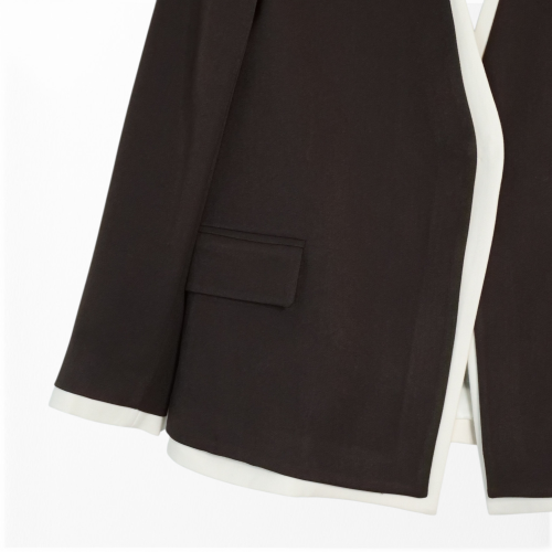 BLAZER CRUZADO BICOLOR - Imagen 6