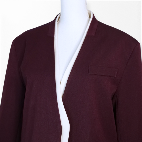 BLAZER CRUZADO BICOLOR
