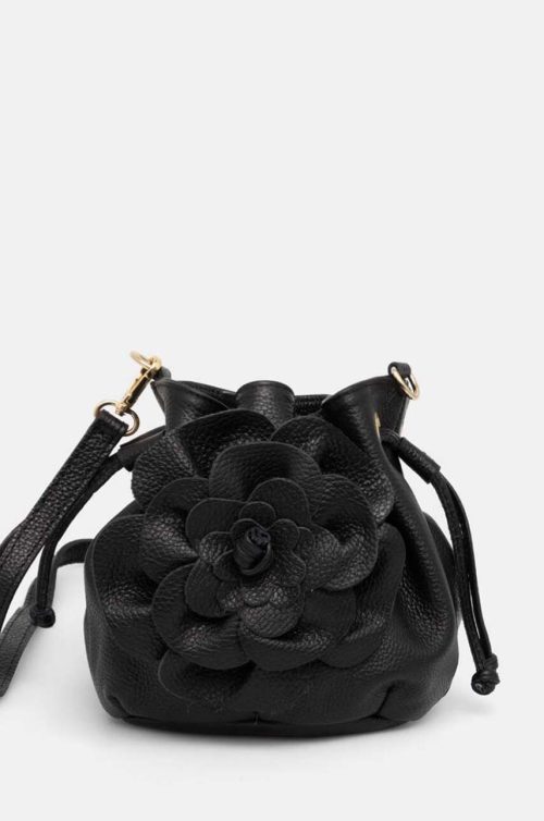 BOLSO PIEL FLOR