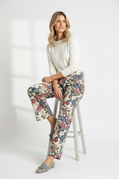 PANTALÓN ESTAMPADO FLORAL