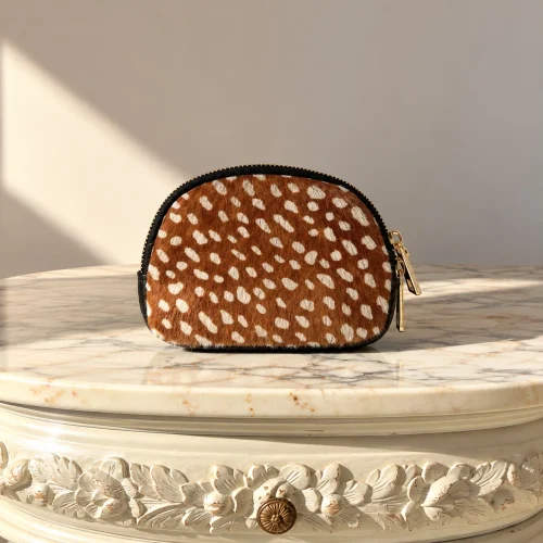 MONEDERO PIEL ANIMAL PRINT