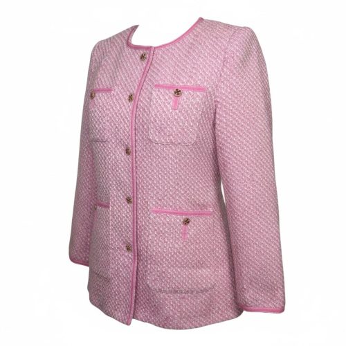 CHAQUETA TWEED ROSA - Imagen 2