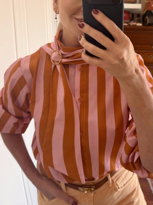 BLUSA RAYAS LAZADA - Imagen 2