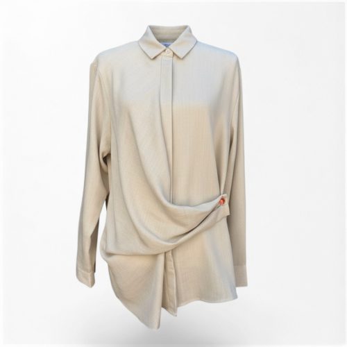 CAMISA BEIGE CRUZADA