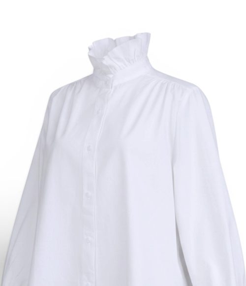 CAMISA RAYAS CUELLO SUBIDO - Imagen 3