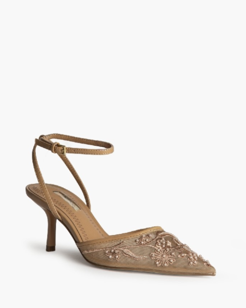ZAPATO DESTALONADO PULSERA BORDADOS