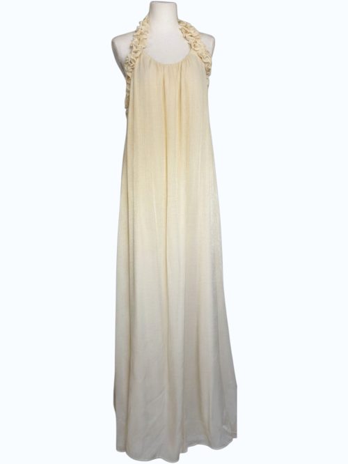 VESTIDO FRUNCIDO VOLANTE - Imagen 9