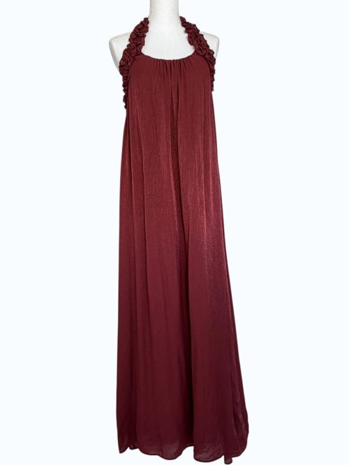 VESTIDO FRUNCIDO VOLANTE - Imagen 5