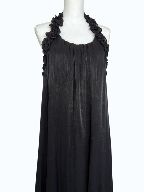 VESTIDO FRUNCIDO VOLANTE - Imagen 6