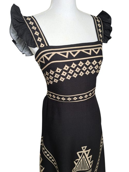 VESTIDO MIDI ÉCTNICO - Imagen 6