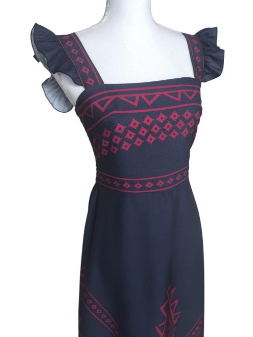 VESTIDO MIDI ÉCTNICO - Imagen 2