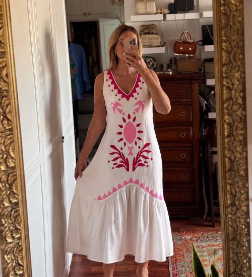 VESTIDO CALA ROSA