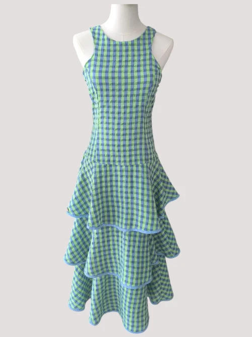 VESTIDO VICHY CAPRI