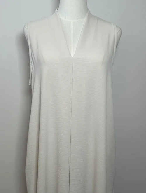VESTIDO FLUIDO CREPE PLIEGUE - Imagen 12