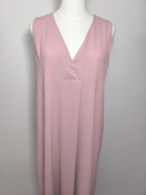 VESTIDO FLUIDO CREPE PLIEGUE - Imagen 11