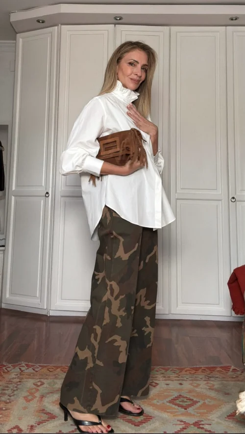 CAMISA CUELLO VOLANTE - Imagen 2