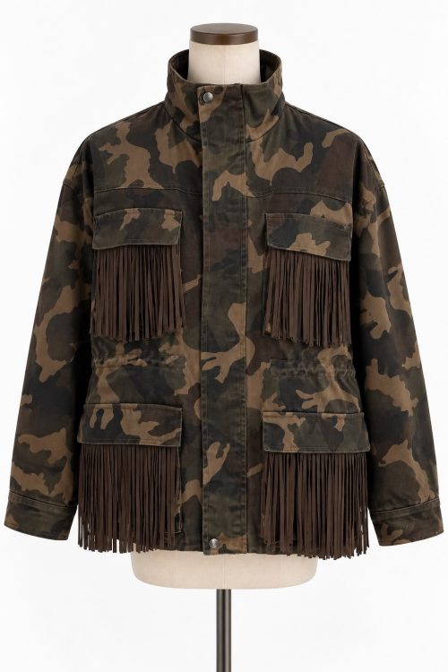 CHAQUETA MILITAR FLECOS