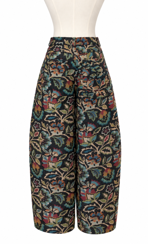 PANTALÓN BARREL FLORES - Imagen 2