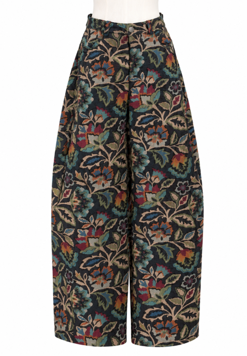 PANTALÓN BARREL FLORES