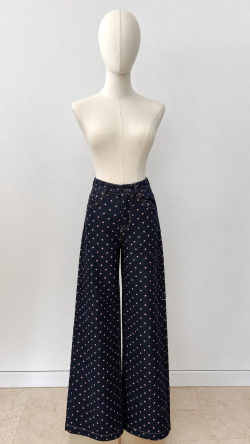 PANTALÓN VAQUERO LUNARES