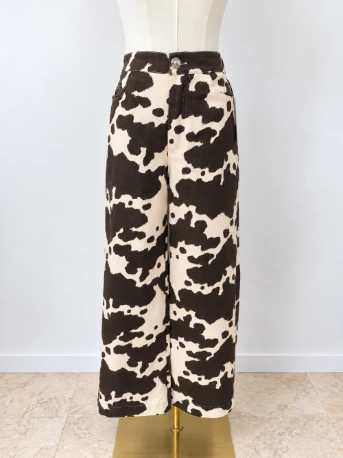 PANTALÓN ANIMAL PRINT VACA